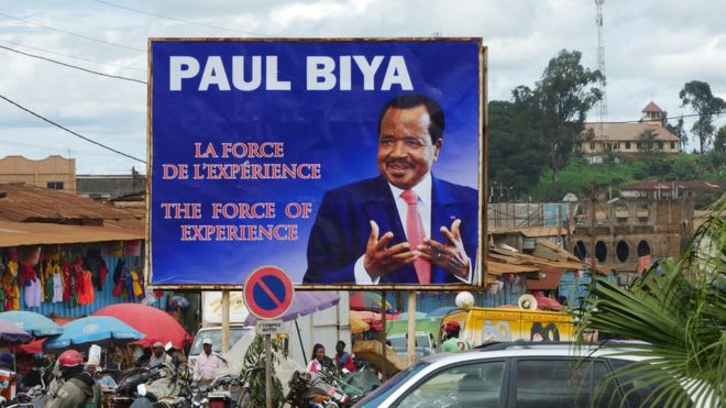 Cameroon’s 92-year-old president wins controversial eighth term