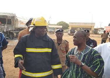 More than GH¢190,000.00 lost in BOST fire outbreak