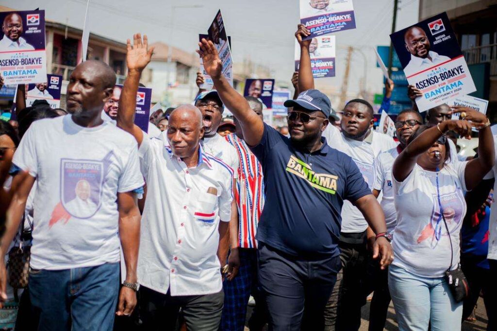 Deputy Chief of Staff shakes Bantama constituency as he files nomination forms