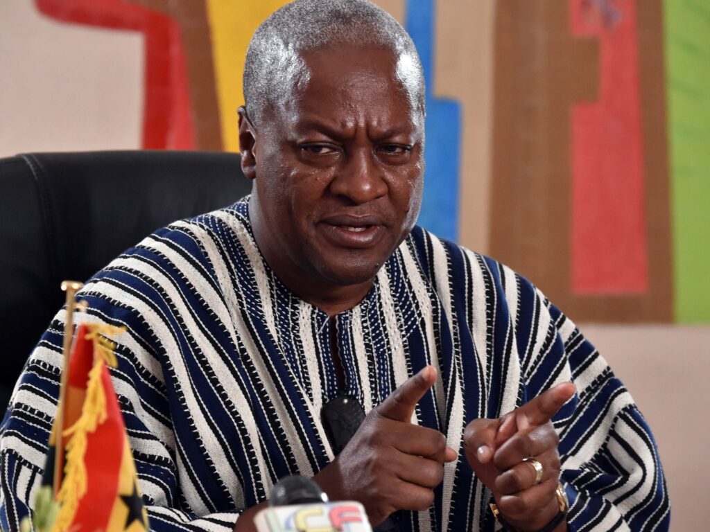 Ghanaians are struggling to survive due to your recklessness – Mahama tells Akufo-Addo
