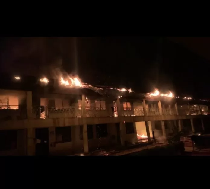 Two separate fires destroy two dormitories at WASECTECH within 24hrs