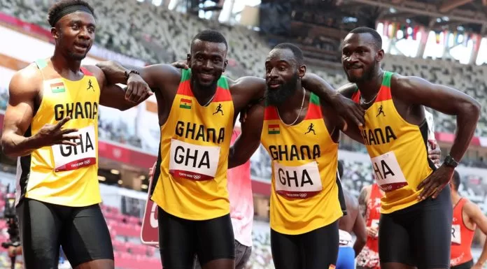Game over for Team Ghana as 4x100m relay team pulls out