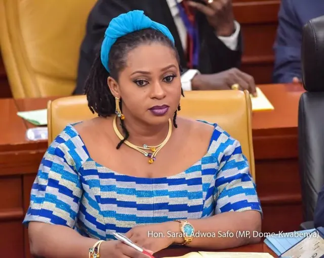 Police probe alleged shooting of former Dome-Kwabenya MP Adwoa Safo Member of Parliament for Dome Kwabenya, Sarah Adwoa Safo