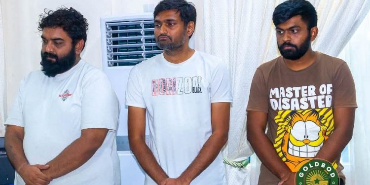 Three suspected gold smugglers arrested by Goldbod security task force