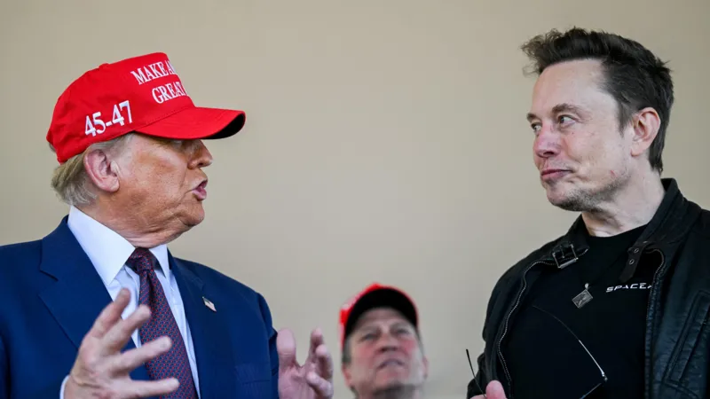 Trump and Musk enter bitter feud – and Washington buckles up