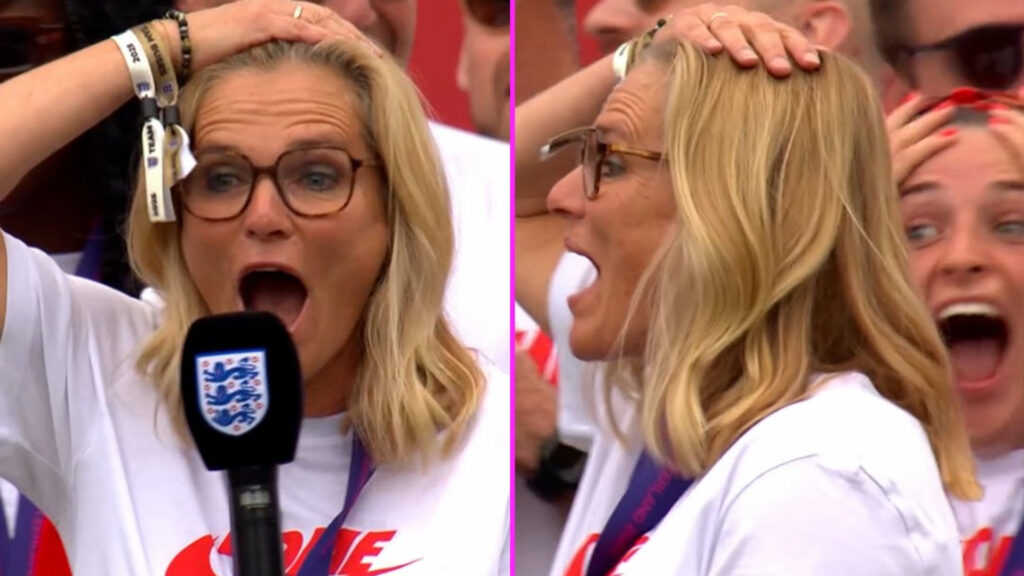 Burna Boy, Sarina Wiegman, England, Lionesses.