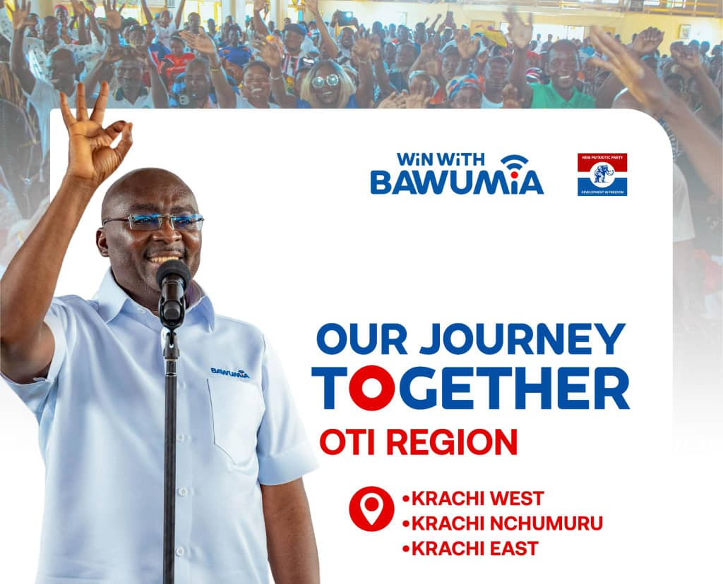 NPP Primaries: Bawumia takes ‘Our journey together’ to Oti Region