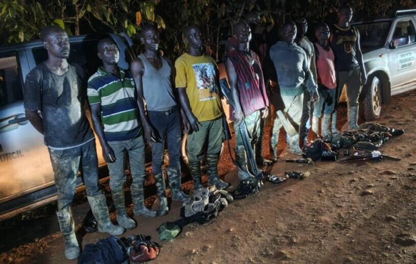 NAIMOS busts armed thugs posing as anti-galamsey task force in Aowin