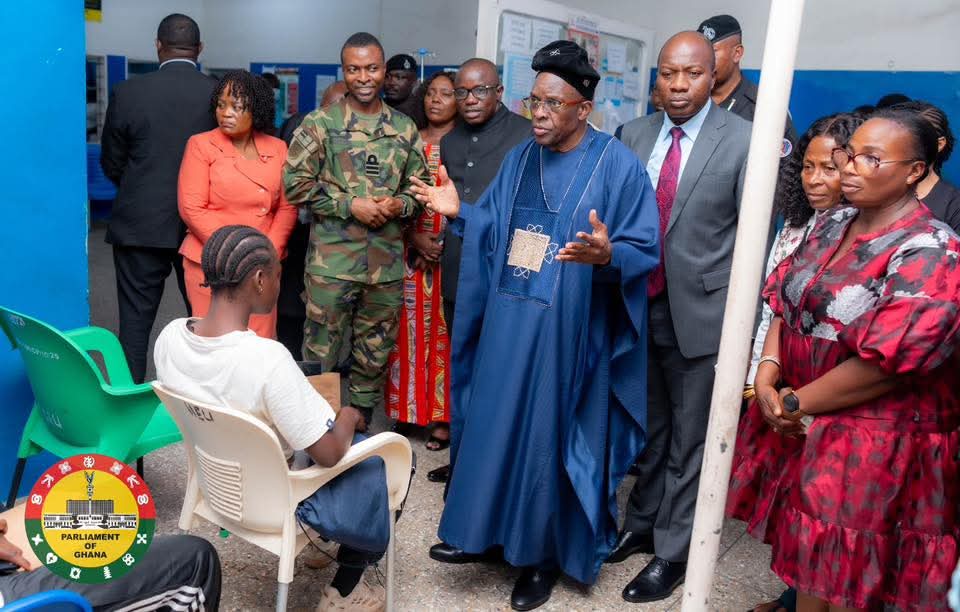 Deadly GAF Recruitment Stampede: Speaker visits injured at 37, donates GH¢100K on behalf of Parliament