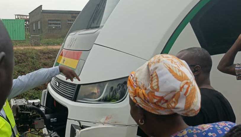 Man seriously injured on Tema–Mpakadan train line