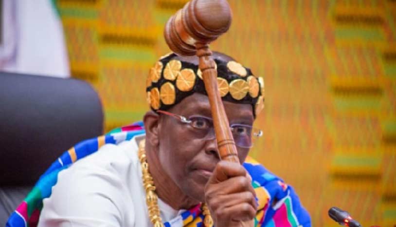 Bagbin urges appointment of substantive Defense Minister