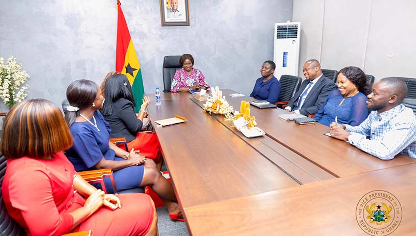ABSA Bank meets Veep Opoku-Agyemang; discussions focus on women’s empowerment, SME growth and youth opportunity