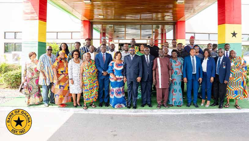 BoG Governor meets Council of State, pledges stronger Cedi stability and deeper economic collaboration