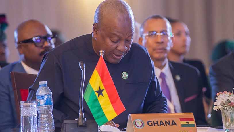 ECOWAS endorses Mahama as sole West African candidate for African Union chairmanship 2027