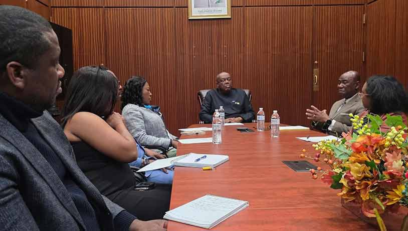 Ghanaian legal professionals meet Ambassador Smith to strengthen support systems for citizens living in the United States