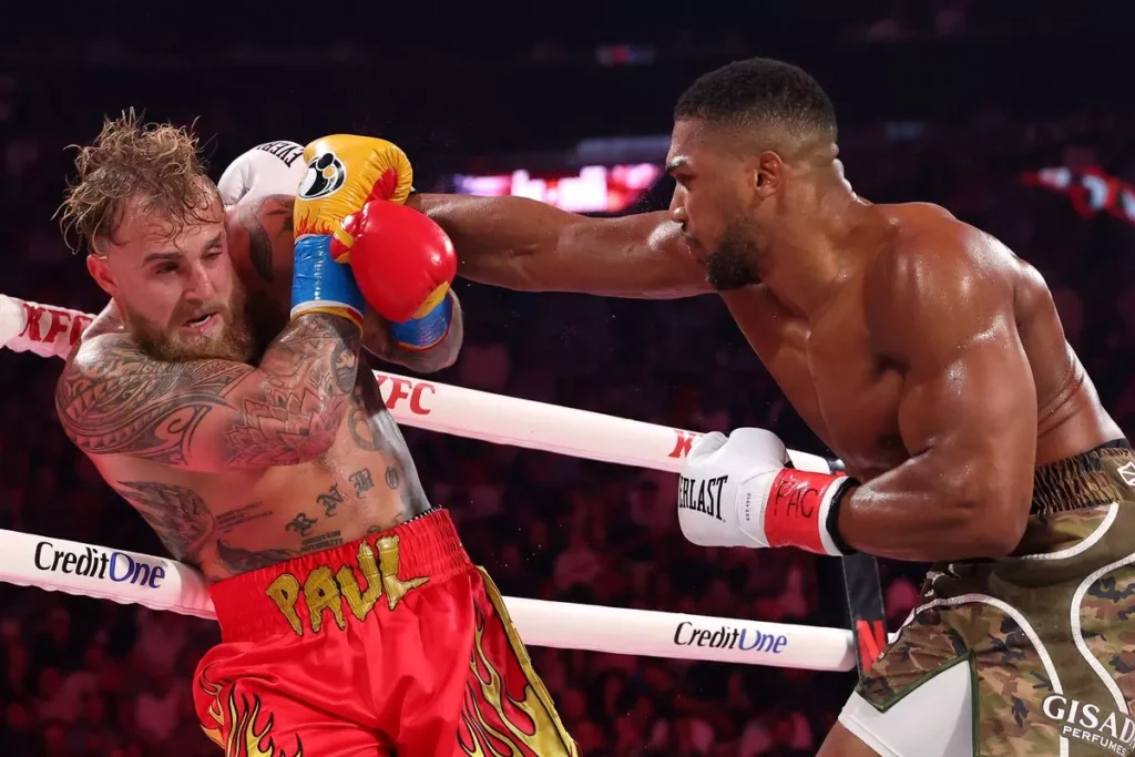 Joshua stops Jake Paul in sixth round in U.S. bout