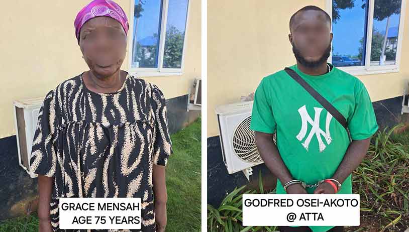 Police arrest two suspects following viral child abuse video in Agona Jamasi
