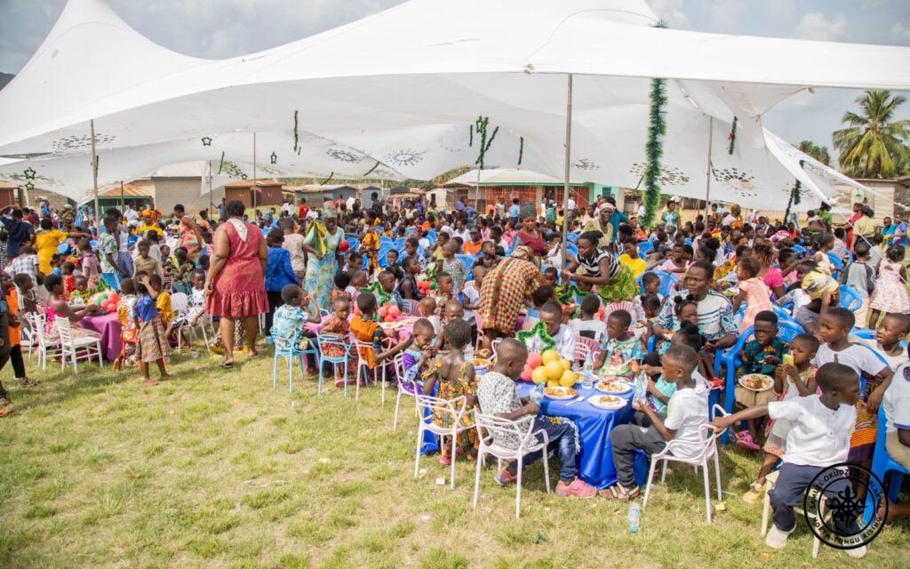 Ablakwa hosts massive Christmas party for over 6,000 children in North Tongu
