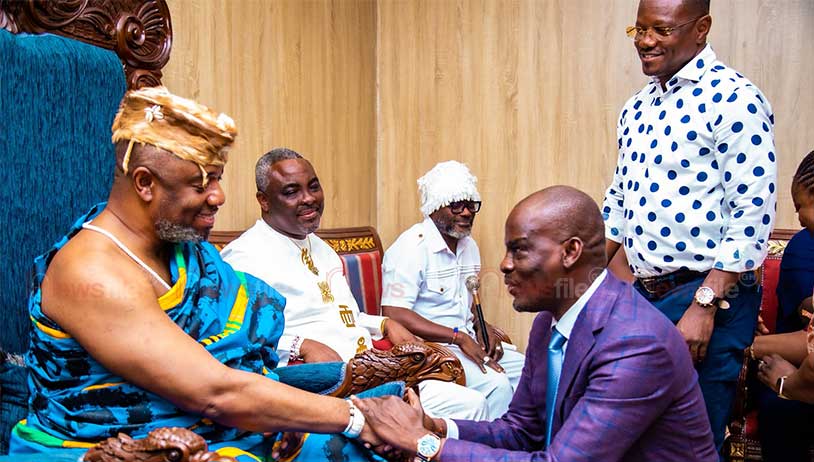 Education Minister donation of GH¢100,000 to the Ga Mantse Educational Fund to support education and youth development