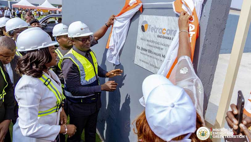 Energy transition in action as Ghana commissions its first Compressed Natural Gas plant