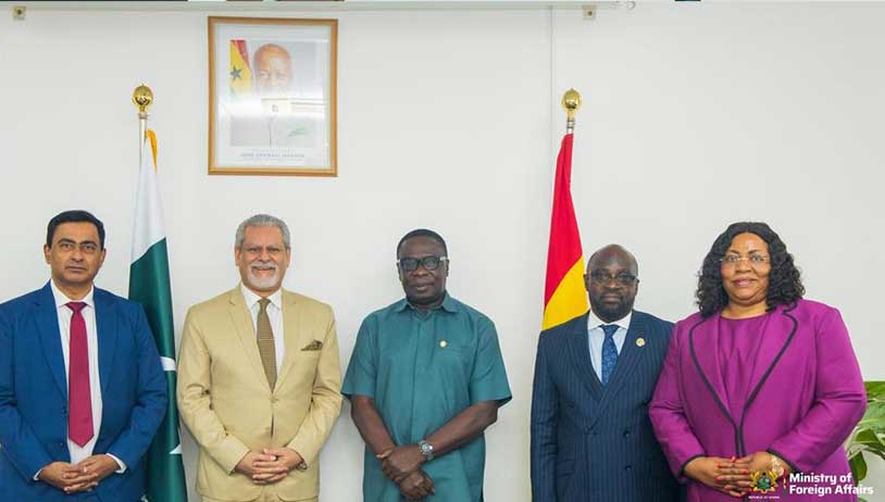Ghana, Pakistan deepen ties with inaugural political consultations