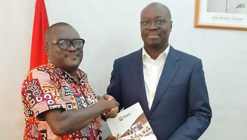 Sustainable funding key to transparency – PIAC engages Minister Forson