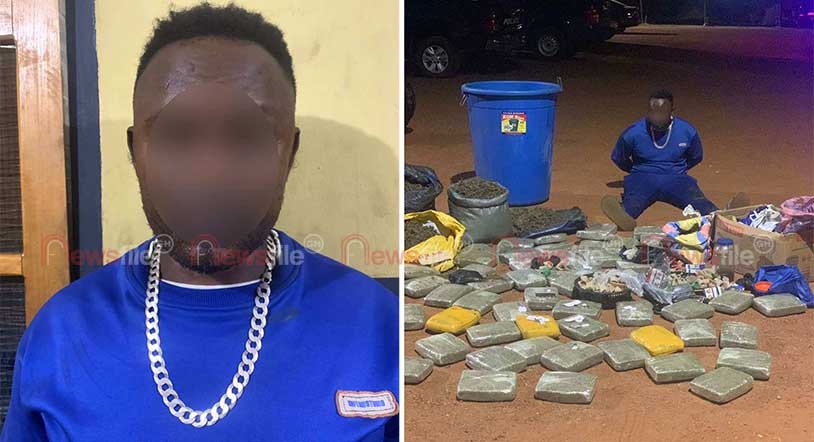 Berekum Police arrest suspect for possession of narcotic drugs