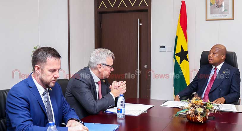 Ghana Minister for Foreign Affairs meets European Union ambassador