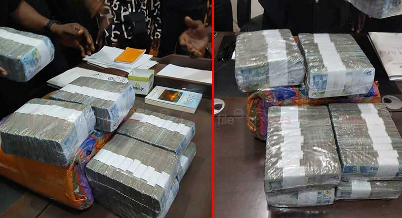 Integrity on display as police find roadside bag, return GH¢85,000 to owner safely