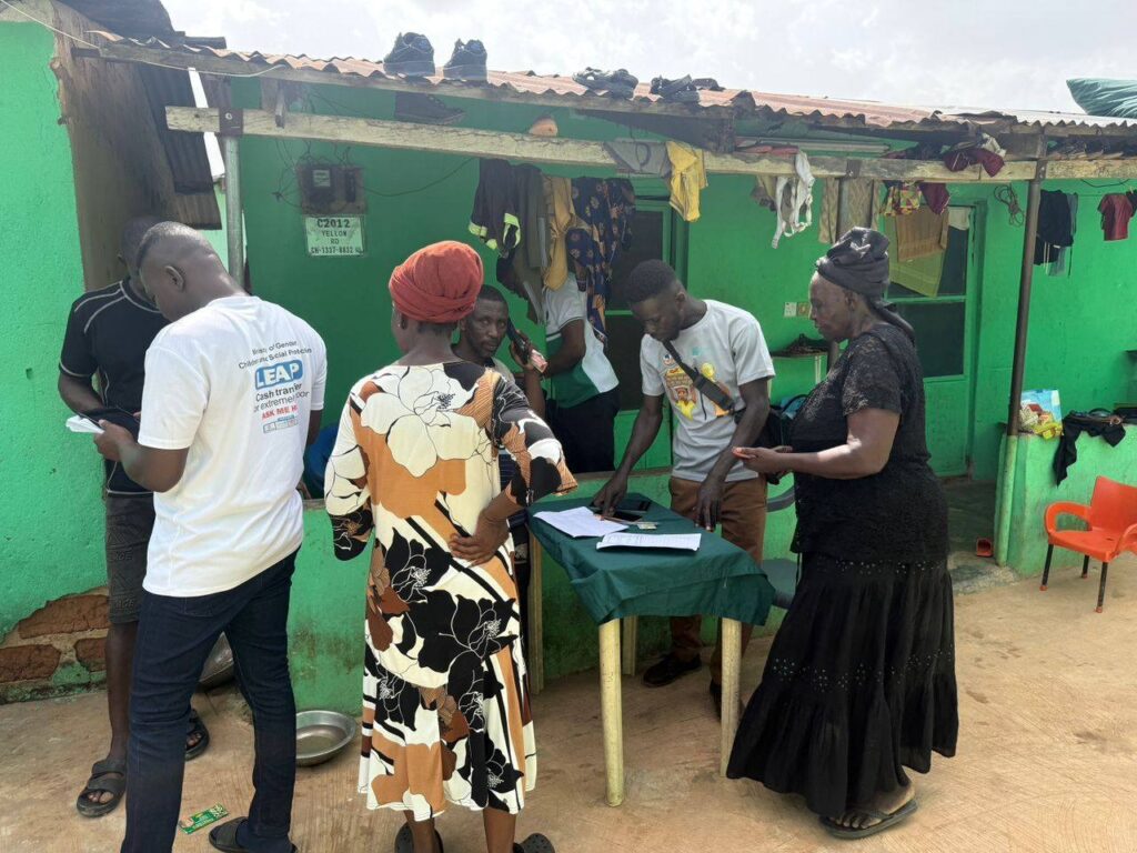 Gender Ministry monitors 100th cycle of LEAP payments nationwide