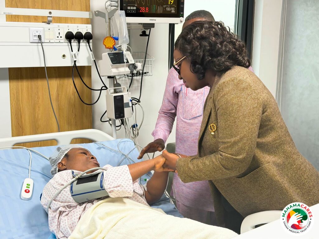 Ghana Medical Trust Fund restores hope for midwife after successful brain surgery