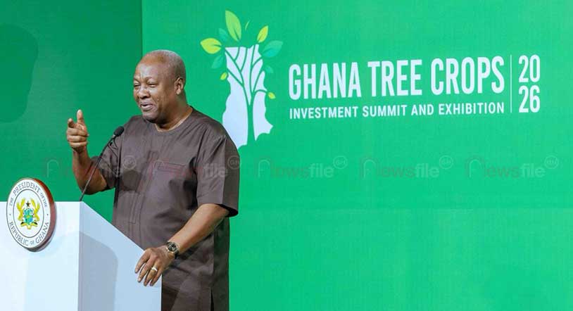 President Mahama launches Tree Crop Summit, promises jobs, exports, and opportunities for rural communities