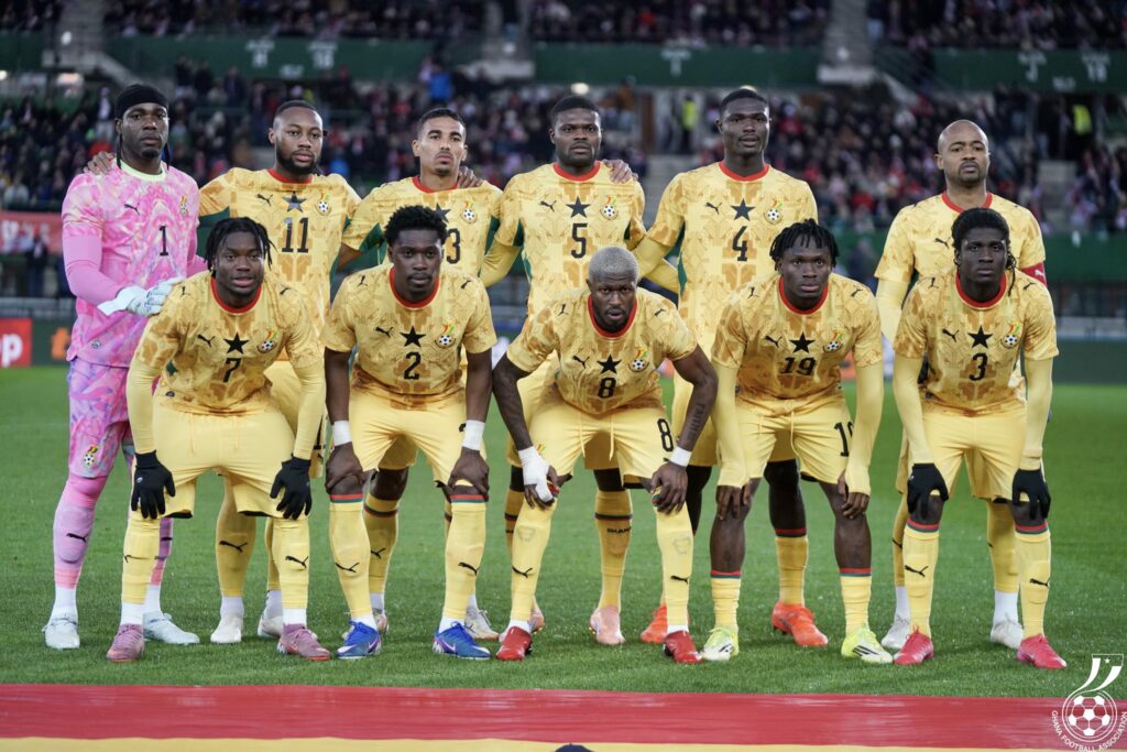 Ghana suffer 5-1 defeat to Asutria in pre-World Cup friendly