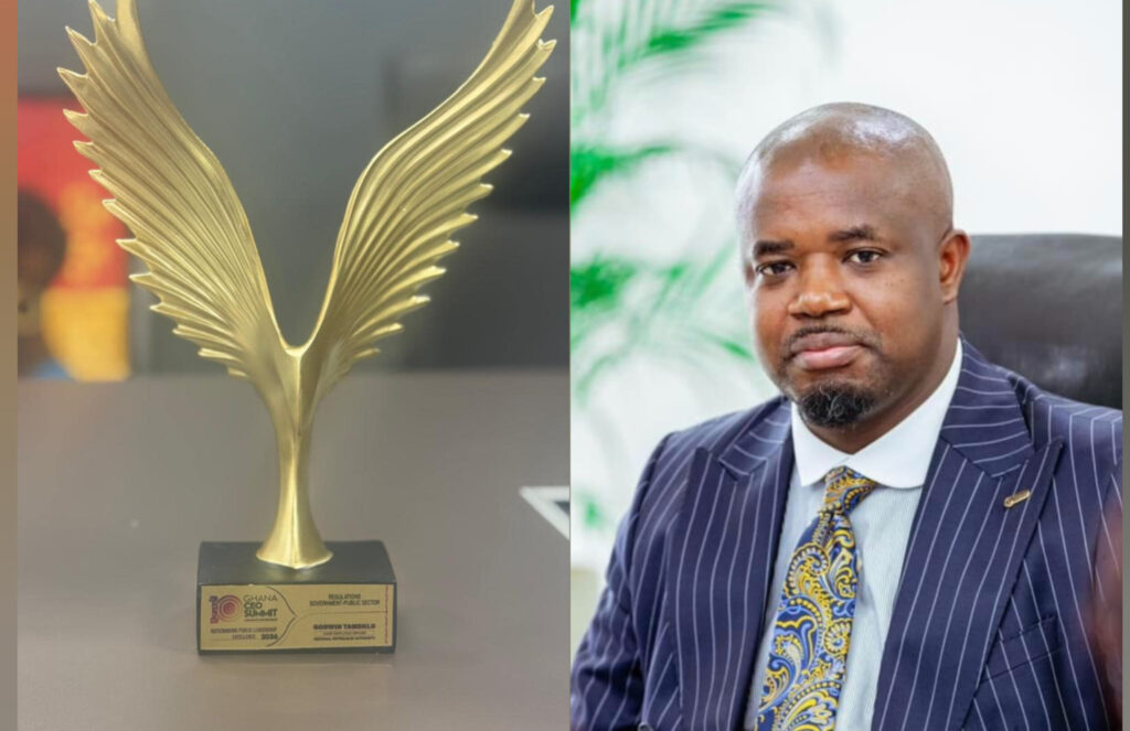 NPA boss honoured for public sector leadership at Ghana CEO Summit