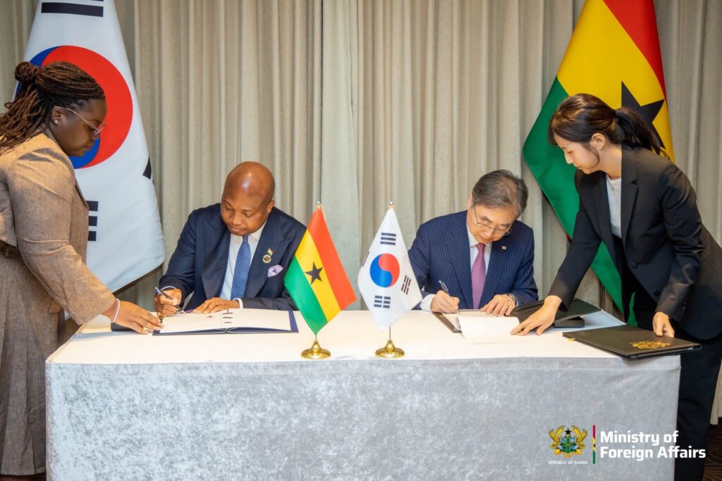 Ghana announce visa waiver to South Korea for diplomatic & service passport holders