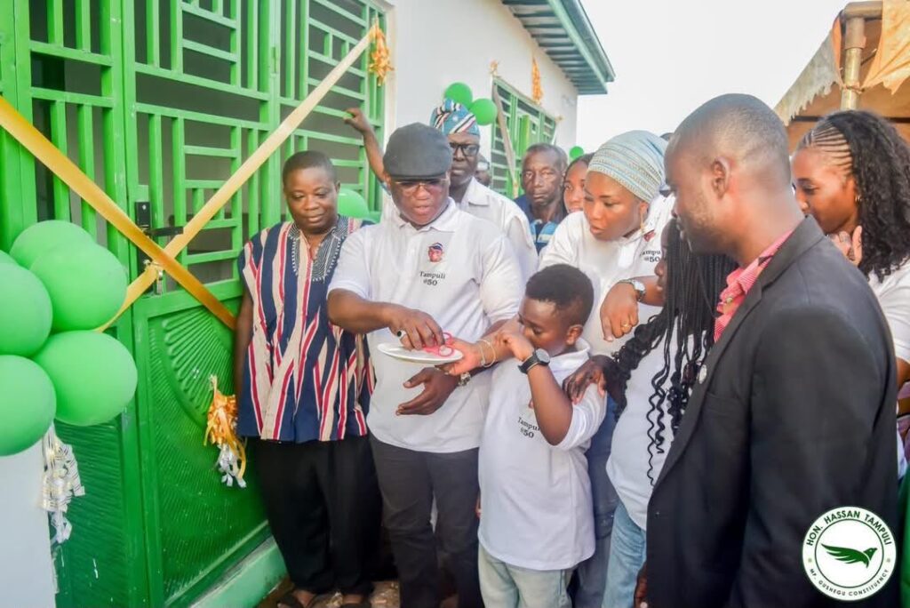 Tampuli donates medical equipment, staff accommodation to four health facilities in Gushegu