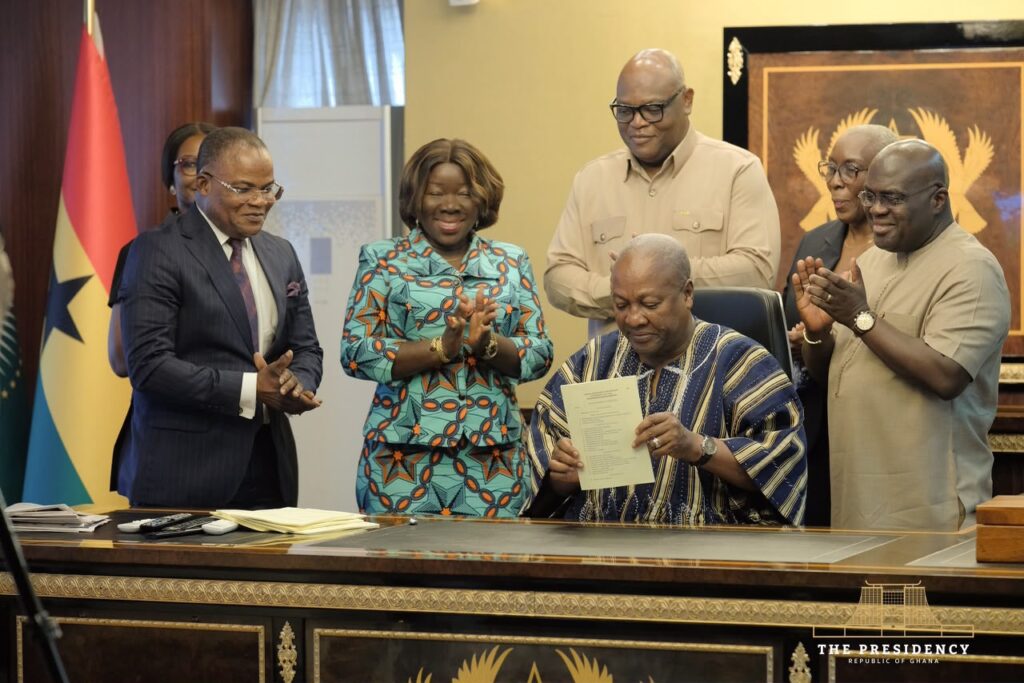 Mahama assents to new GIPC bill