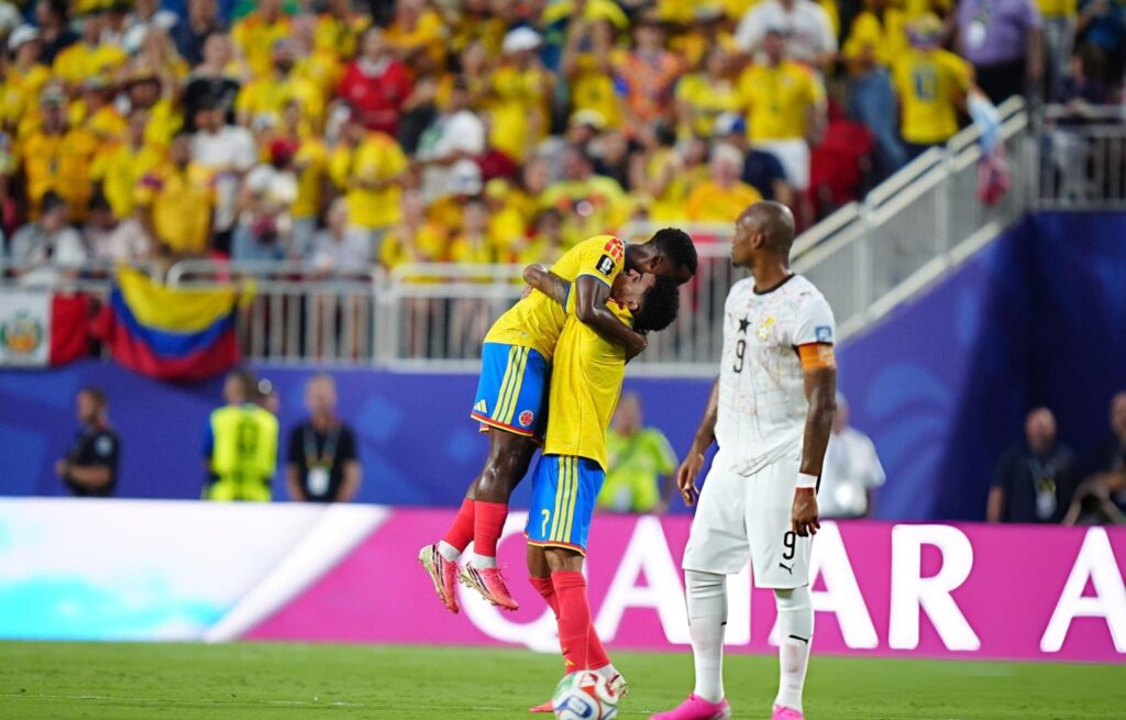 Black Stars knocked out of FIFA World Cup after 1-0 loss to Colombia
