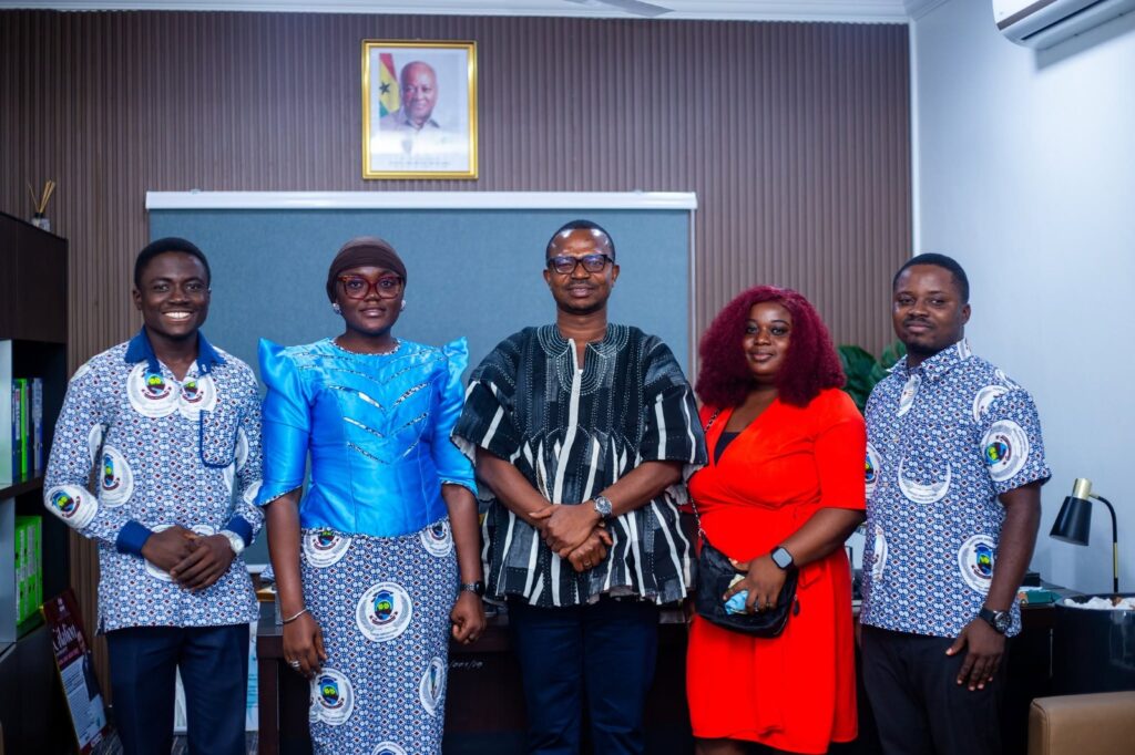 UENR Alumni Association pays courtesy call on NEIP CEO