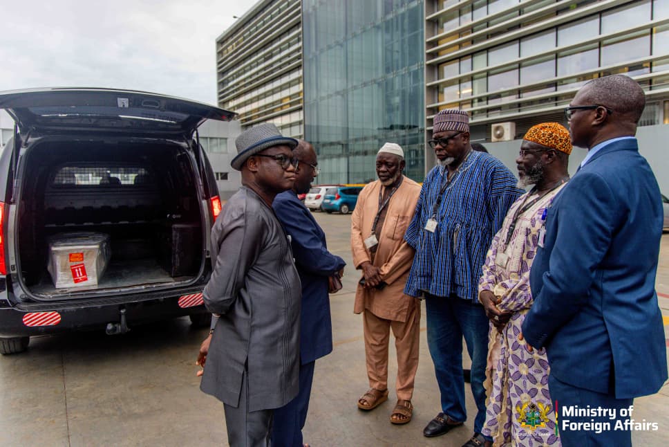 Mortal remains of Ghanaian killed in South Africa repatriated