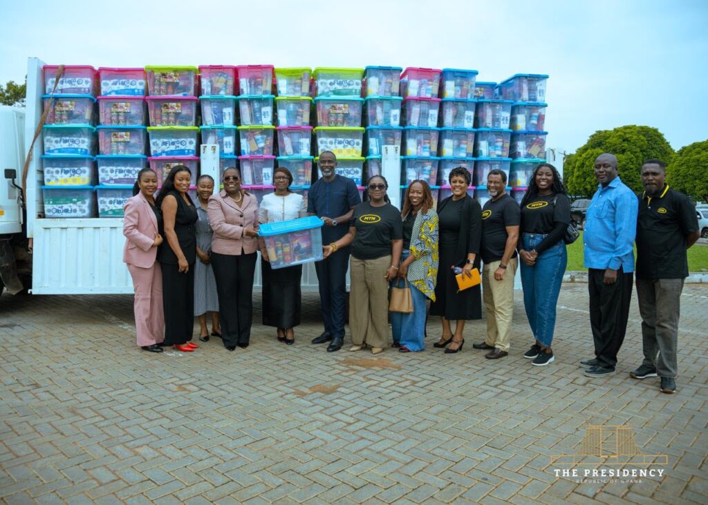 Corporate Ghana, int’l community present relief donations over June 29 flood disaster