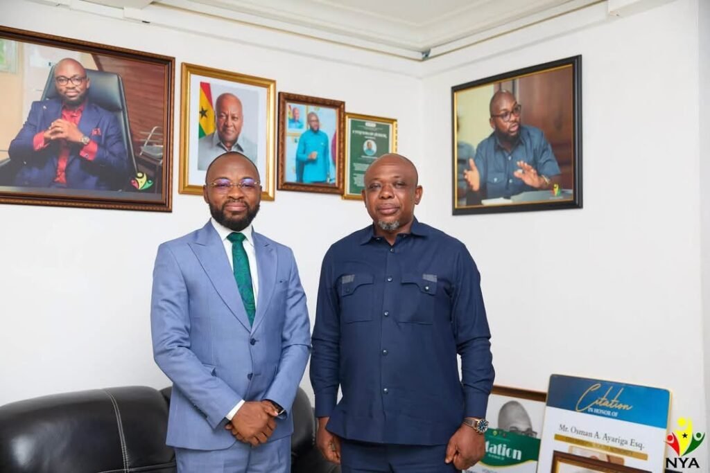 New Majority Leader visits NYA CEO, urges him to keep up good work
