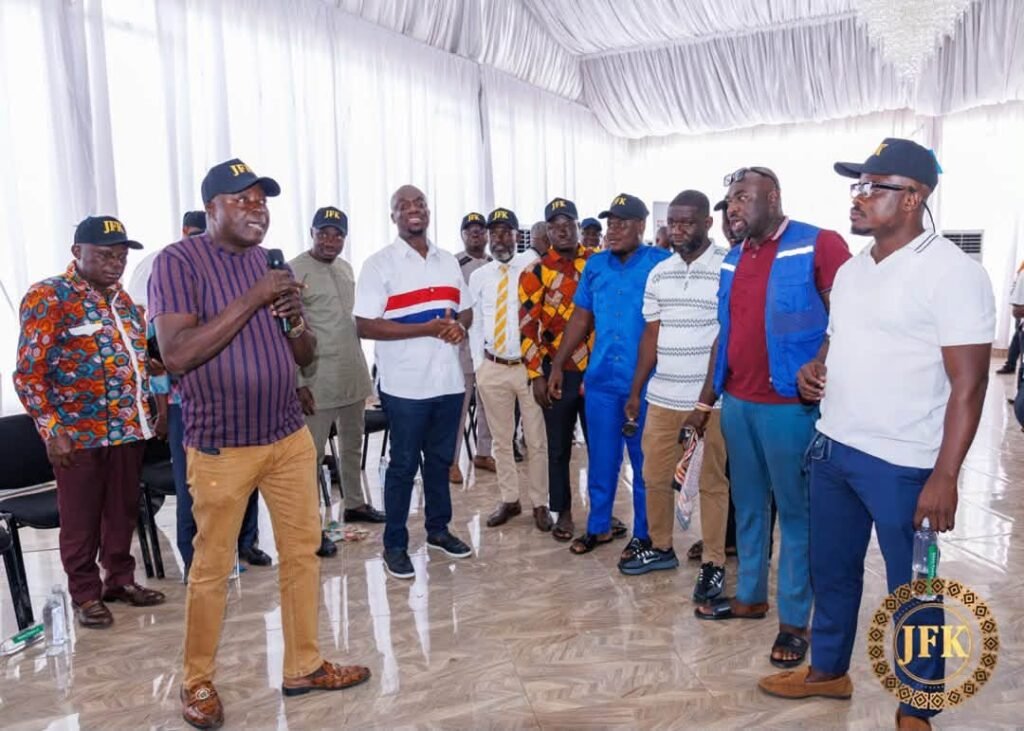 Justin Kodua Frimpong meets Ashanti delegates in re-election bid