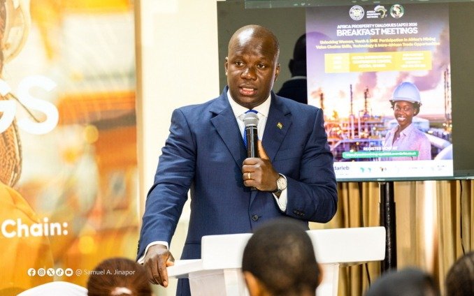 Jinapor highlights record gold exports after Domestic Gold Purchase Programme