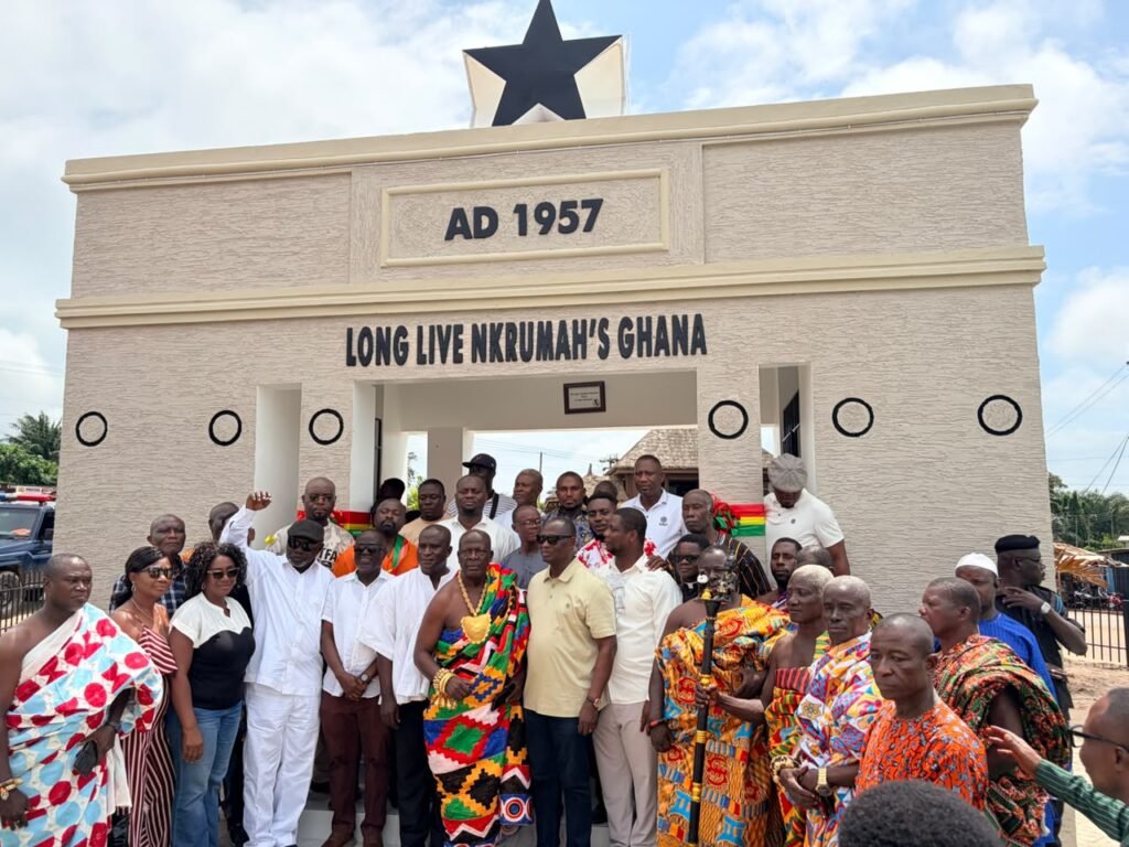 Kofi Arko Nokoe commissions Nkrumah Freedom Arch at Axim Junction