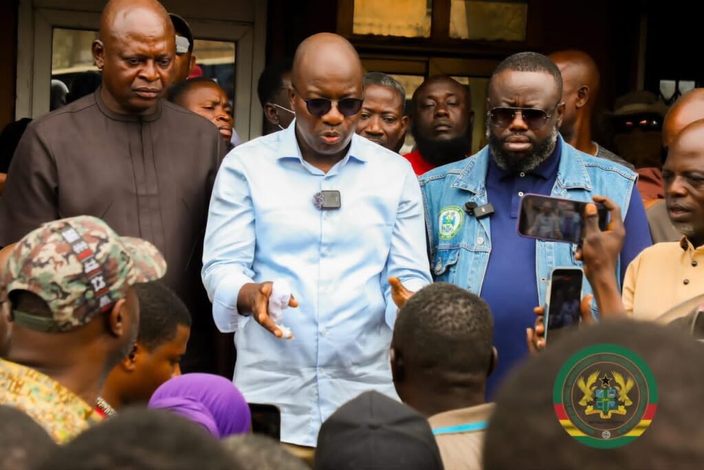 Mahama Ayariga assures Nzema, Kokomba traders of govt’s commitment to protect existing businesses