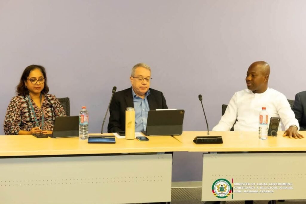 Mahama Ayariga engages World Bank on building sustainable, resilient cities