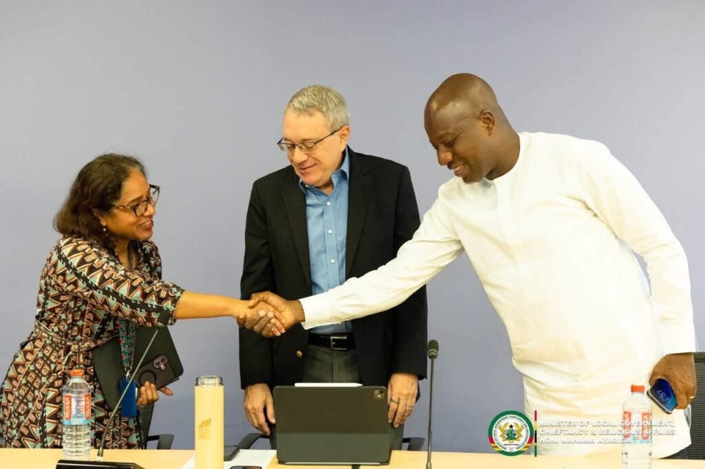 Mahama Ayariga seeks stronger World Bank partnership to improve urban services