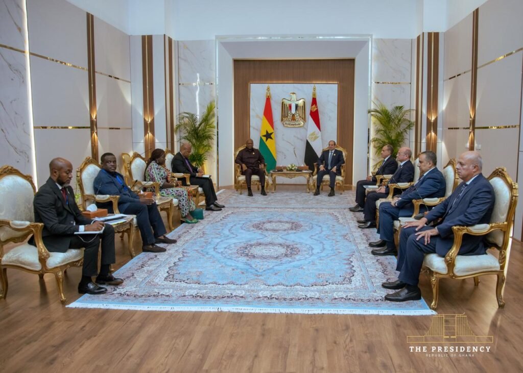 Ghana, Egypt explore fresh avenues in defence, pharmaceuticals & infrastructure.